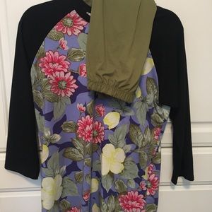 LuLaRoe Randy with leggings